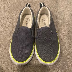 Cat & Jack Toddler Boy Size 8 Slip On Shoe